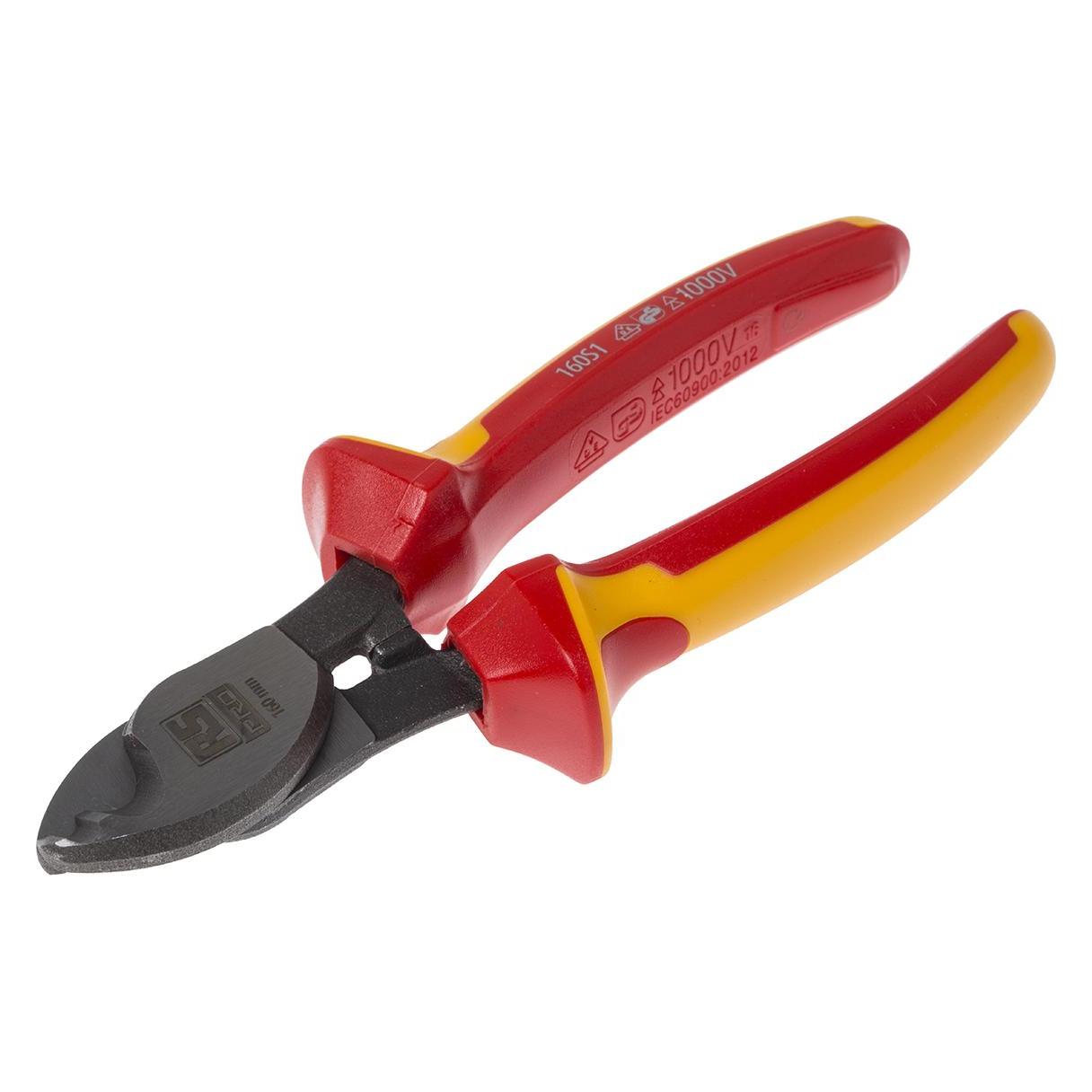 RS PRO Insulated Cable Shear (VDE)- 160mm (160 mm) (1463875)