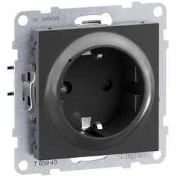 Legrand 765940 Seano with Netatmo Schutzko-Steckdose Farbe: Anthrazit