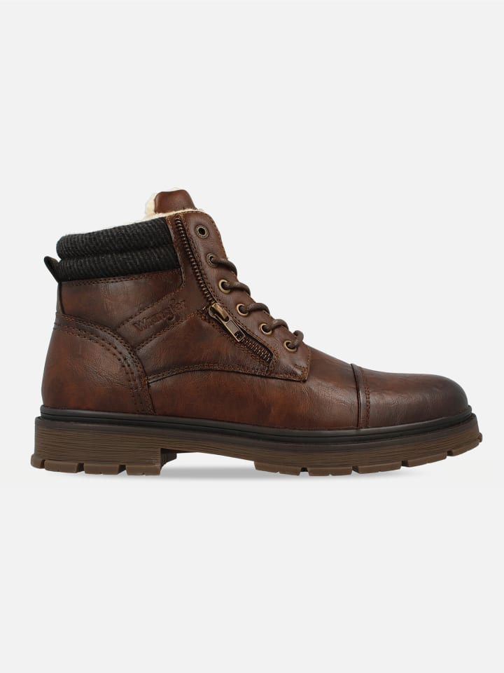 Wrangler Boots "Gillen" in Hellbraun - 42