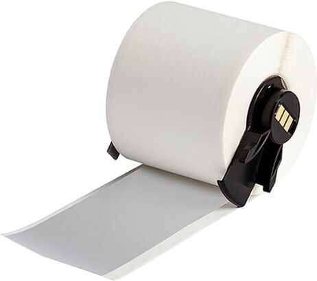 Brady M6C-1900-486 etiquetas de poliéster cinza claro 48,26 mm x 15,24 m