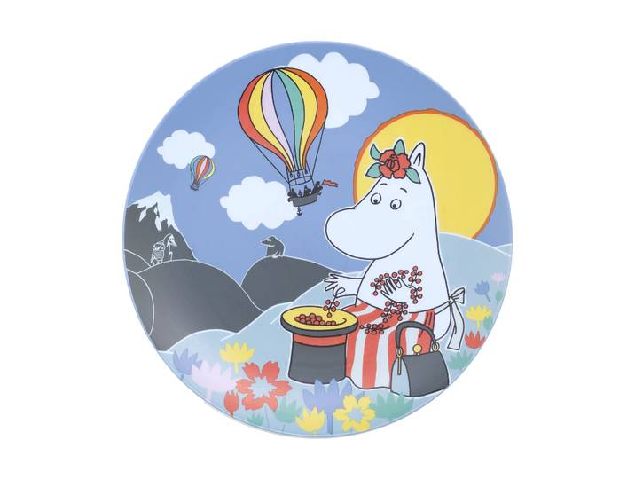 Rätt Start Assiette Mumin Festligheter Ø20 cm Multi