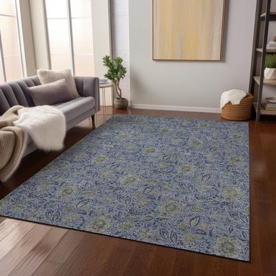 Addison Rugs Machine Washable Indoor/ Outdoor Chantille Casual Floral Rug