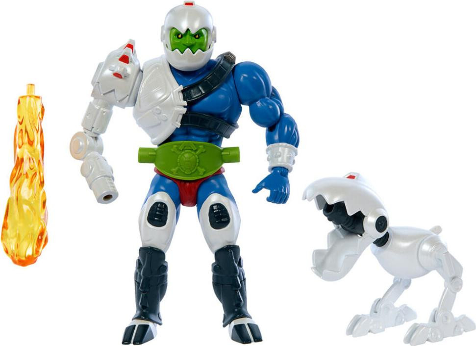 Mattel Masters of the Universe Mouse-jaw Turtles Von Grayskull figuur, Transparant