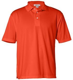 Sierra Pacific 0469 Moisture Free Mesh Polo Shirt in Brite Orange size 4XL   Polyester SP0469
