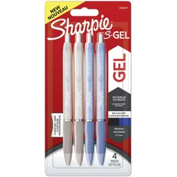 Sharpie, Schreibstifte, Gelschreiber S-Gel Fashion 4er Set Frost+Pearl (4x)