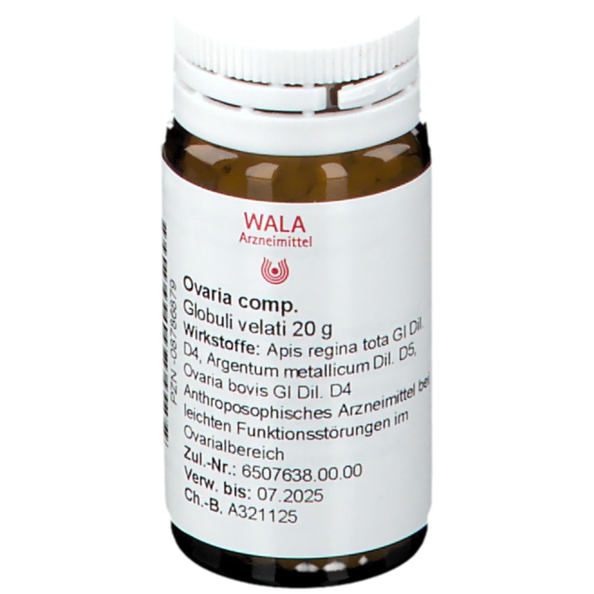 Ovaria COMP.Globuli 20 g Globuli