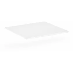 Tischplatte 1000 x 1000 x 18 mm, weiß