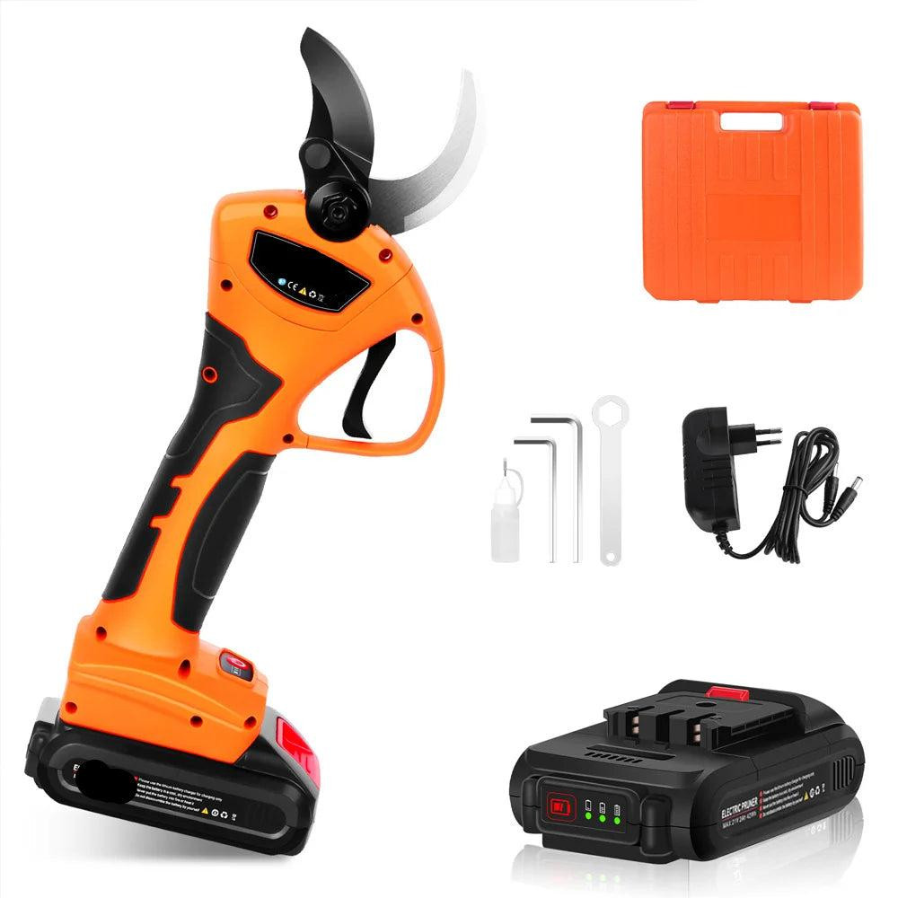 Selius Elektrische Snoeischaar 1050W met Accu voor Bomen en Heggen - 40mm