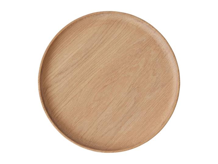 OYOY Plateau rond en bois Inka Ø30 cm Nature