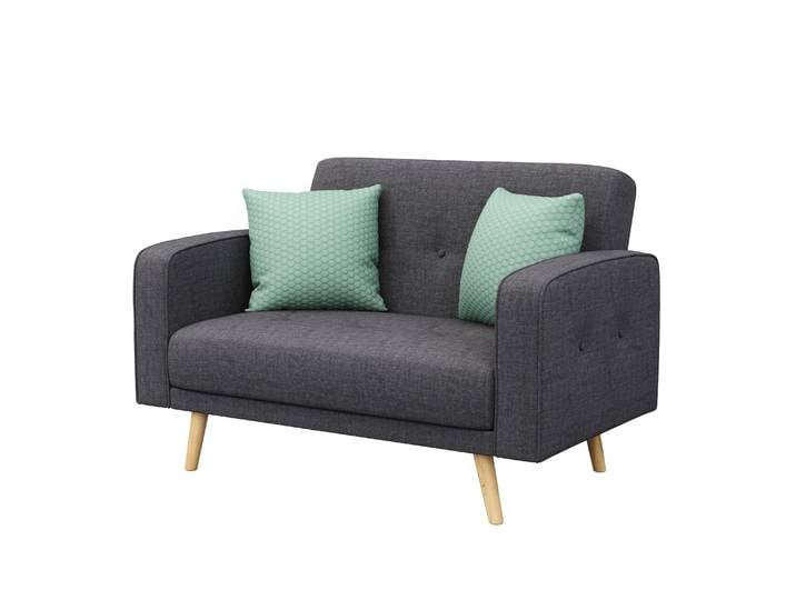 Sofa SAIDY 2-Sitzer anthrazit