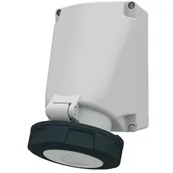 Mennekes 20151 63A5P 1H>50V Wanddose IP67 HW/VN
