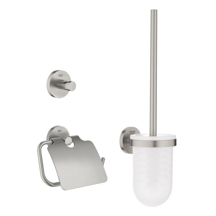 Grohe Start WC-Set 3 in 1, 41204DC0 Supersteel