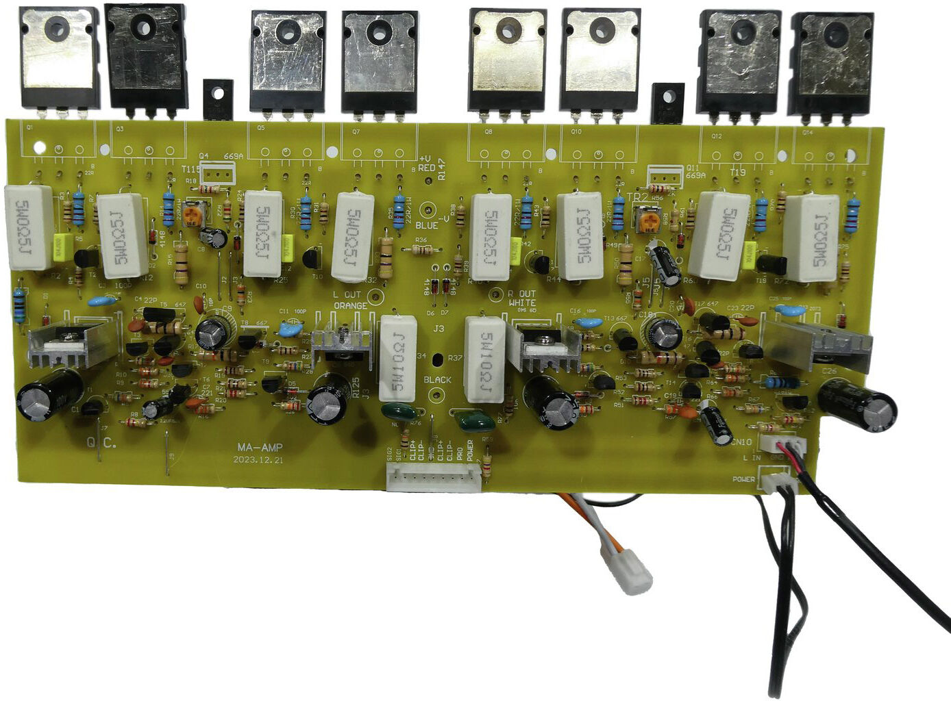 Ersatzteil Platine (Endstufe) Xpa-350 Mk2 Ohne Kühlkörper