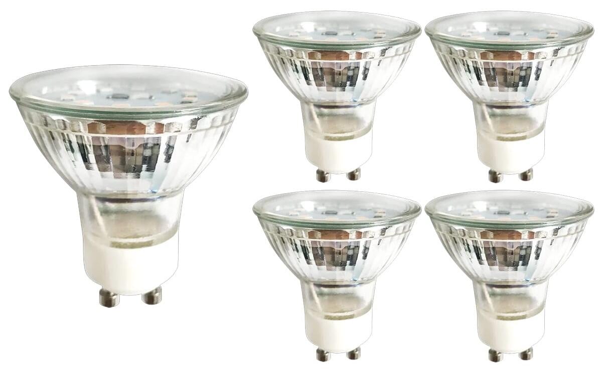 LED Line LED Spot PAR16 GU10 Helder - 3W 230lm 6500K - Koudwit - 5 stuks
