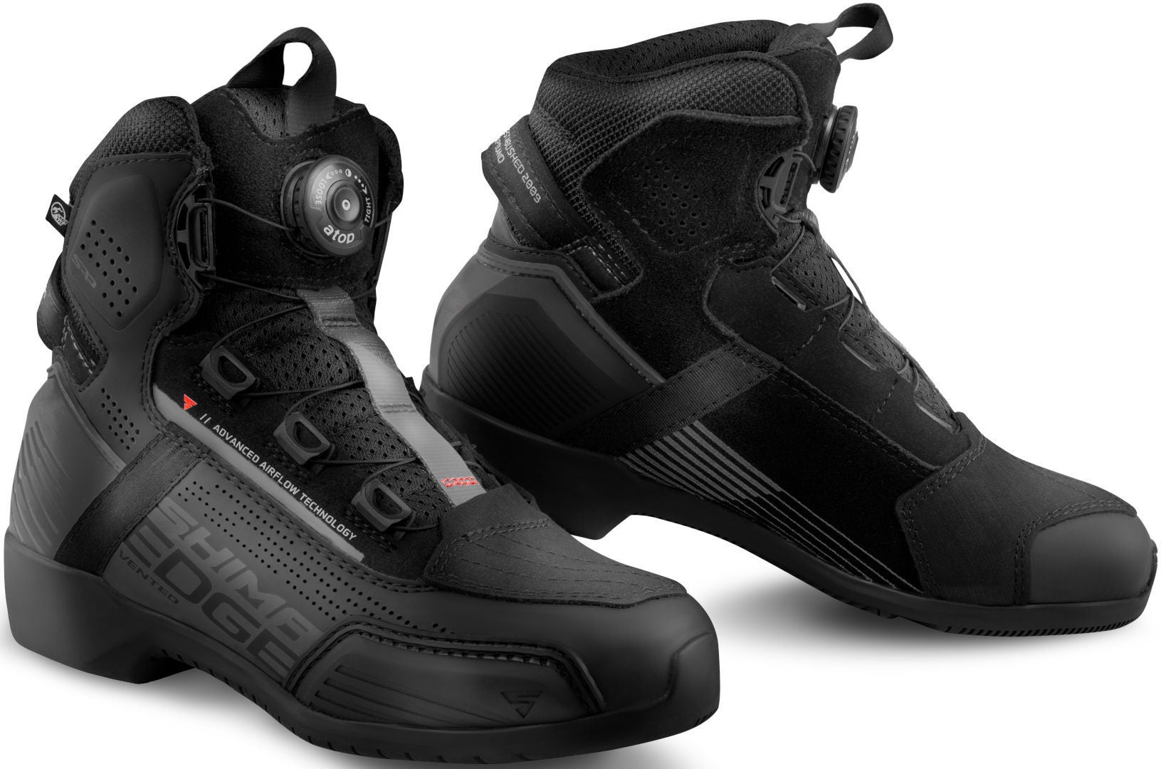 SHIMA Edge Vented Damen-Motorradschuhe EDGE-VENT-LADY-BLK-37