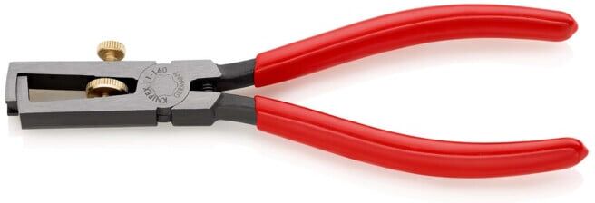 Pince à dénuder Knipex polie 160 mm (11 01 160)