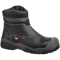 Ejendals, Sicherheitsschuhe, Schweisserstiefel 1848 Titan schwarz grau gelb S3 Gr. 38 (S3, 38)
