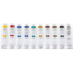Winsor & Newton, Künstlerfarbe + Bastelfarbe, Artists' oil colour set 10x21ml (210 ml)
