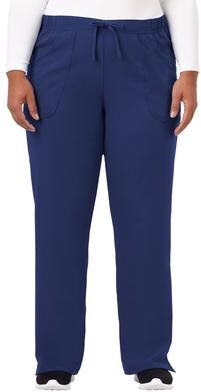 Plus Size Women's Jockey Scrubs Women's Extreme Comfy Pant by Jockey Encompass Scrubs in New Navy (Size LP(14P-16P))
