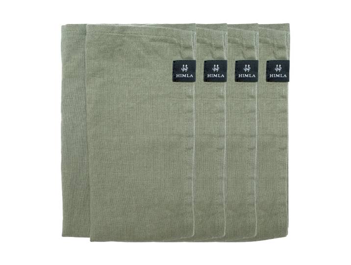 Himla Serviette Sunshine lot de 4 Sage