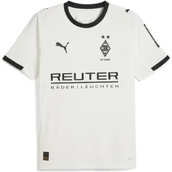 Puma, Herren, Fussballtrikot, BMG Home Jersey Replica (4XL), Weiss, Schwarz