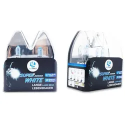 2er Set H1 55W Xenon Style Look Lampen Weiß Halogen Birnen Autolampe GLÜHBIRNEN