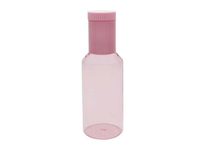 Design Letters Carafe en verre tub Design Letters 1 L Rose/rose laiteux