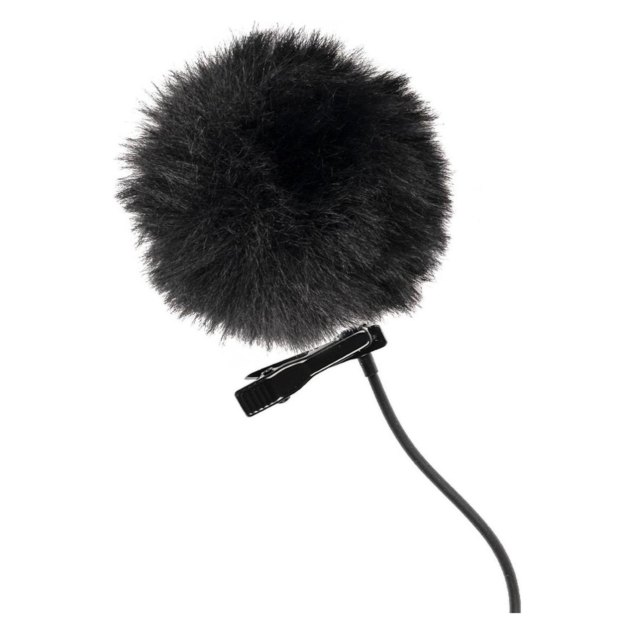 Caruba Windjammer / Deadcat voor Lavalier Zwart (Fell, Schaumstoff) (42079797)