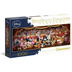 Clementoni 39445 - Panorama Puzzle - Disney Orchester