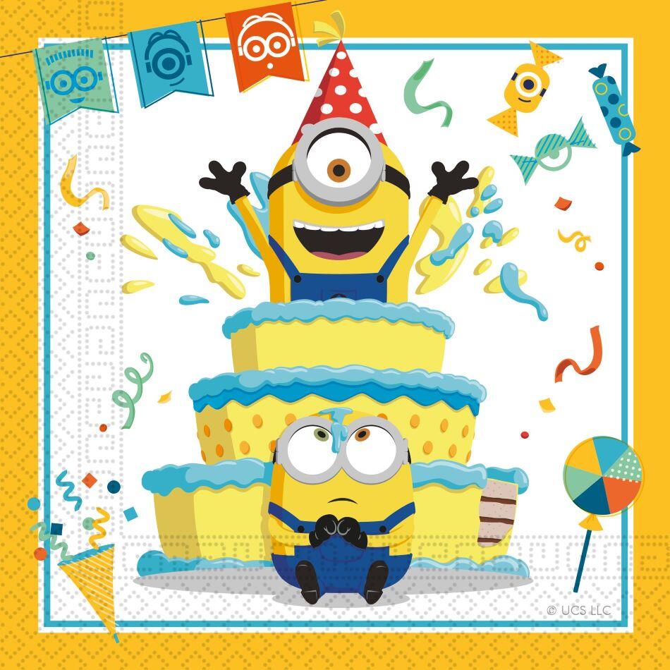 Procos Minions: The Rise Of Gru Papierservietten 92136