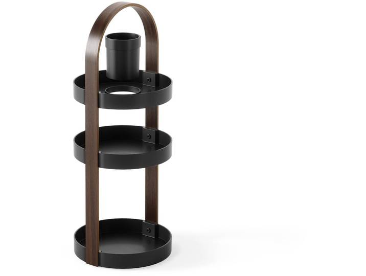 Bad-Utensilienhalter Umbra Bellwood Schwarz - Material: Recycled Kunststoff - Organizer