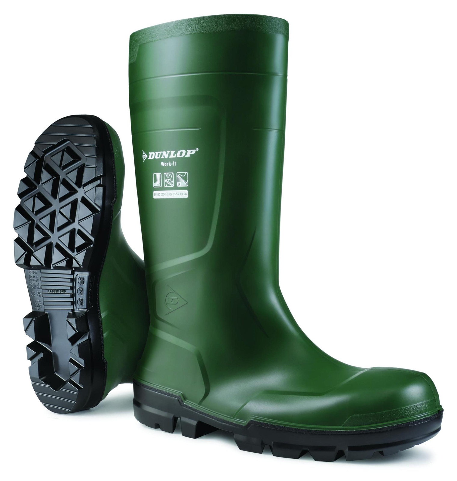 Dunlop Work-It veiligheidsschoen S5, groen, maat 44