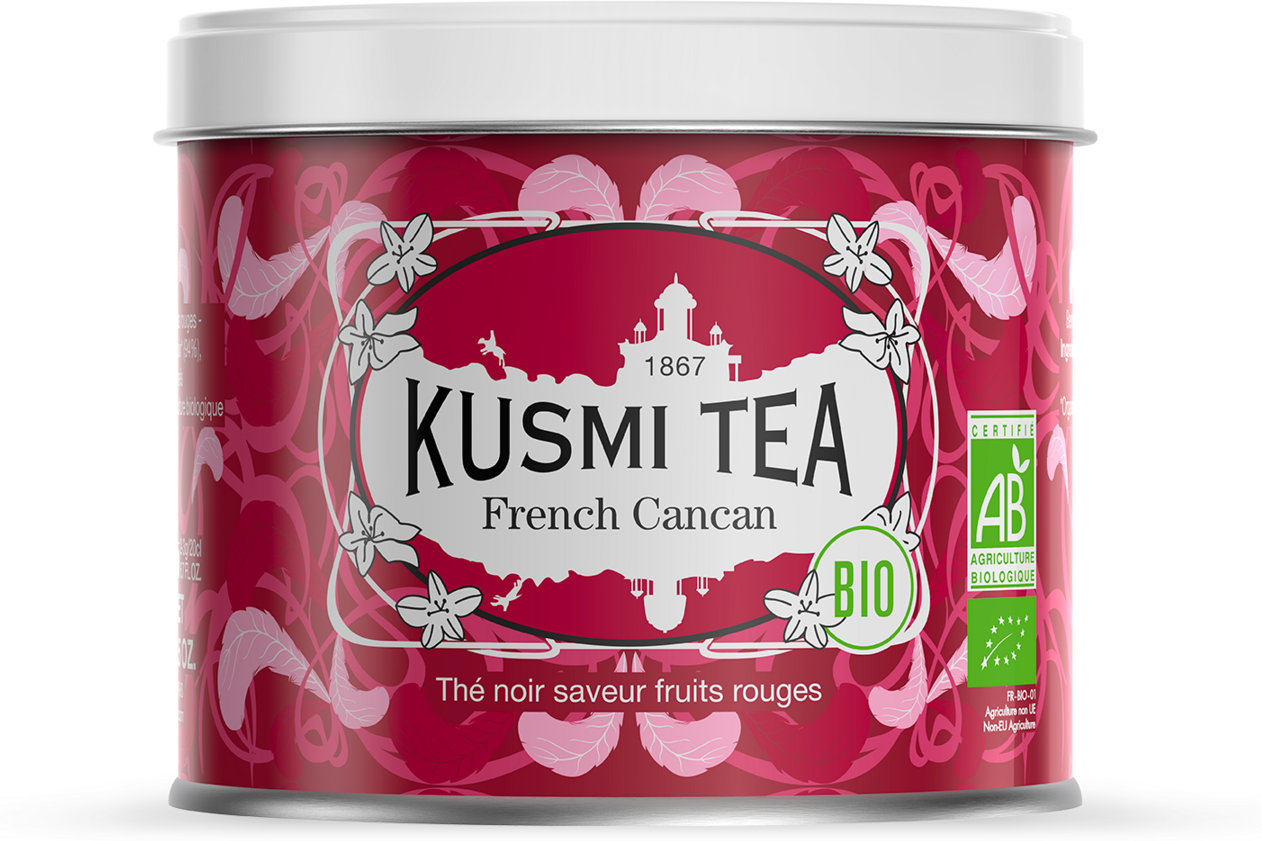 French Cancan - Schwarzer tee, rote beeren, bio - Kusmi Tea