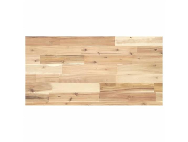 HKTMGDNG Schweberegal Massivholz Akazie Unbehandelt 100x40x4 cm Vielseitiges Wandbrett aus unbehandeltem Holz für individuelle DIY Gestaltung in Wohnzimmer und Schlafzimmer.