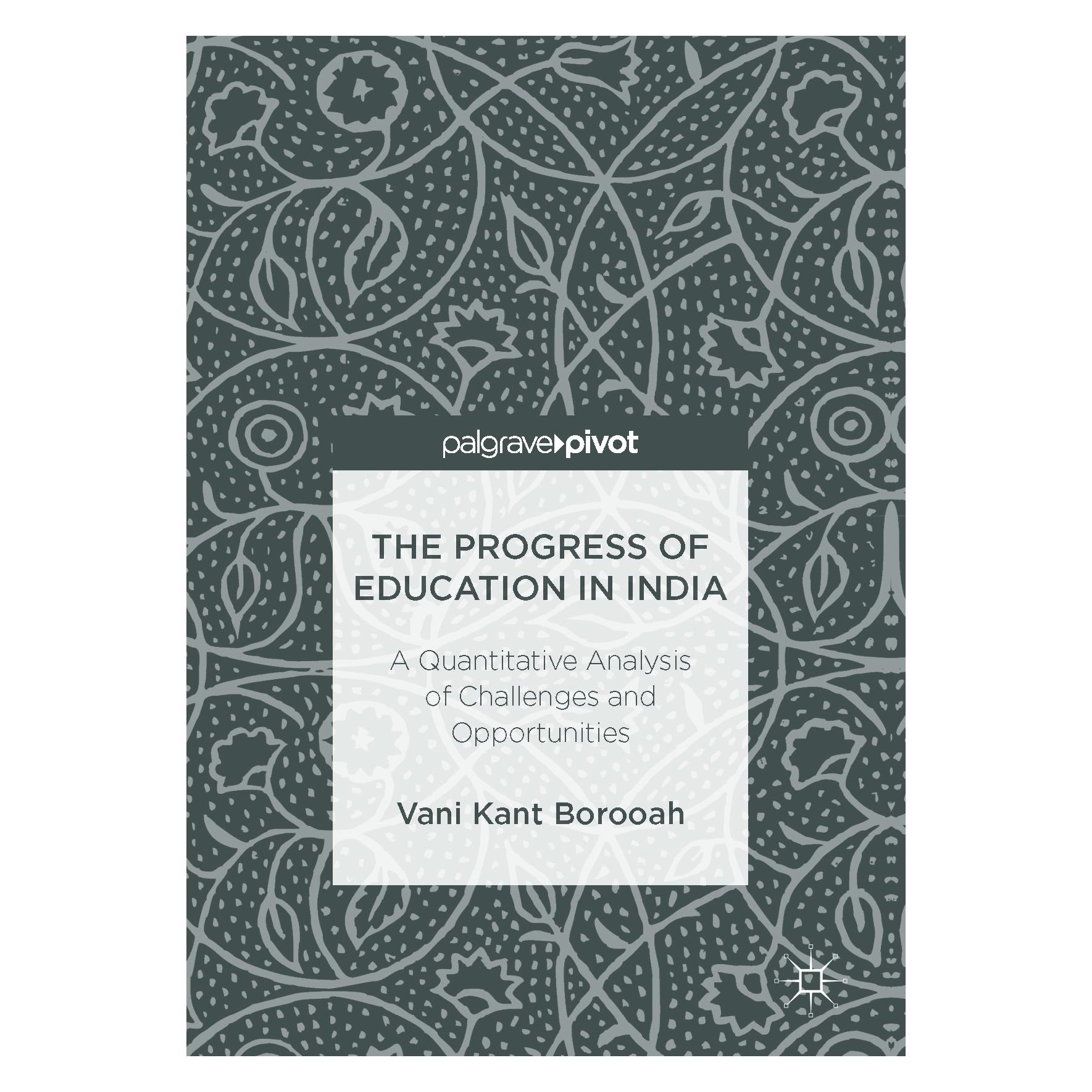 Springer Borooah:The Progress of Education in In (Englisch, Hardcover, Vani Kant Borooah) (9783319548548)