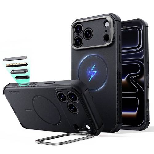 ESR Cyber Tough Magnet Case Case Apple iPhone 18 Schwarz 1A91400102