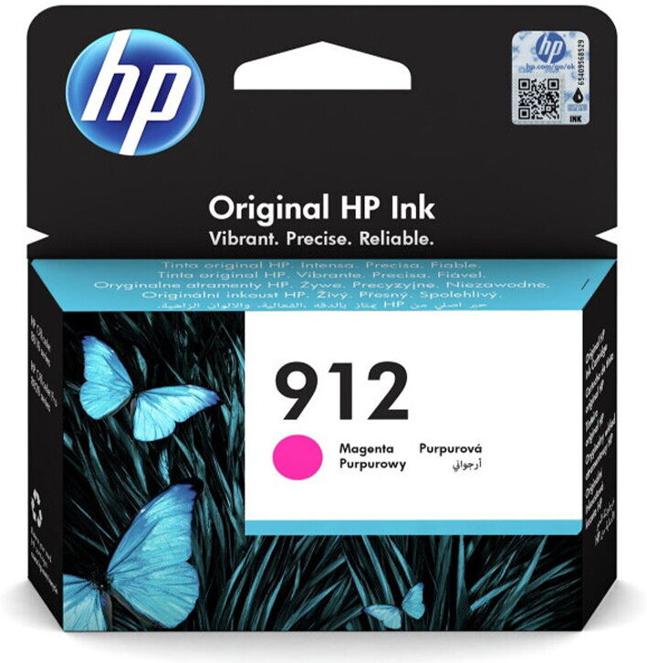 TINTEIRO HP 912 MAGENTA 3YL78AE
