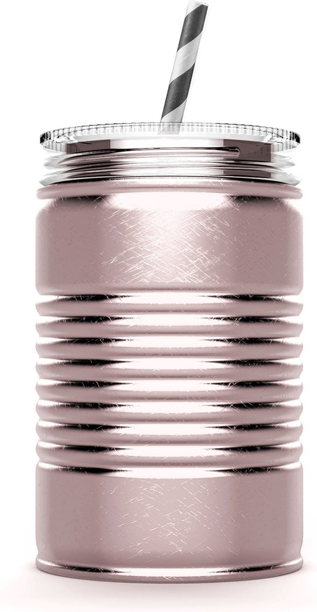 Asobu Mason Jar I can - 540 ml - Roze