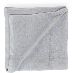 Duschtuch BASIC grau (LB 140x70 cm) - LB 140x70 cm