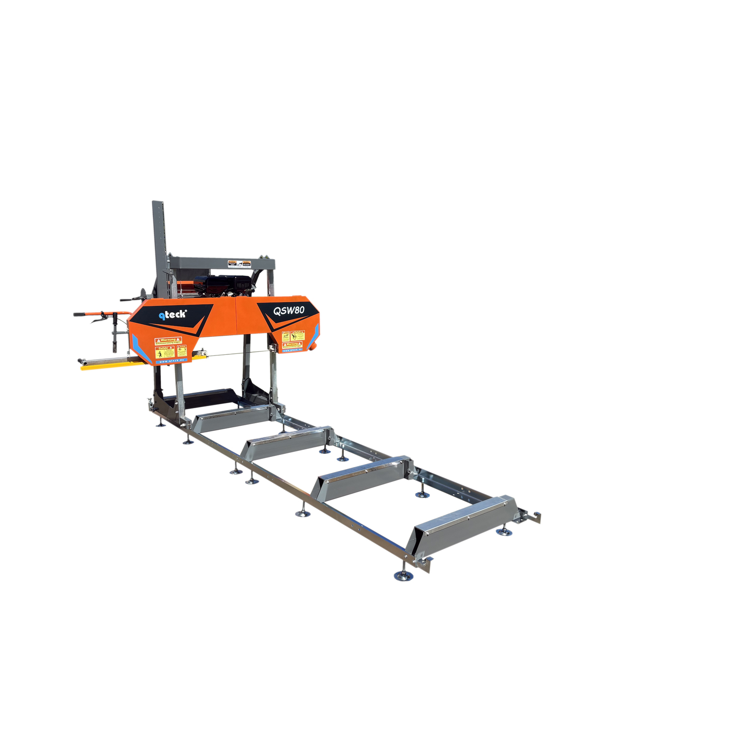 qteck mobiles Sägewerk QSW100 Schienenlänge 5,85m