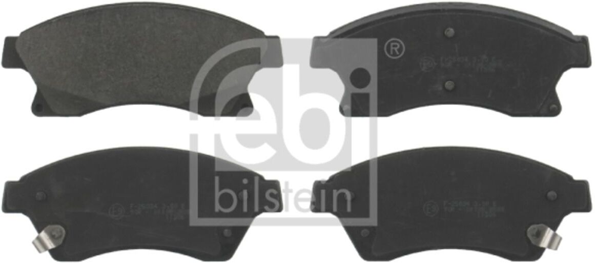 Bremsbelagsatz FEBI BILSTEIN 16789, Vorne