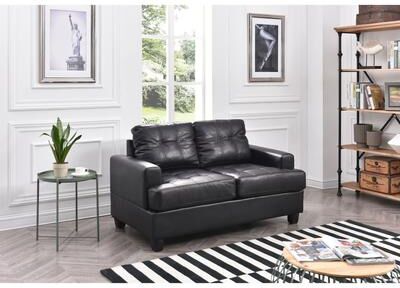 Glory Furniture Sandridge Faux Leather Loveseat