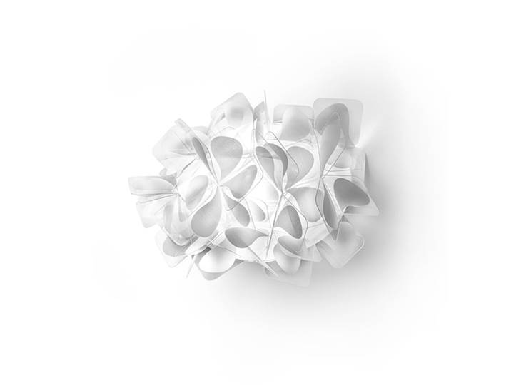 SLAMP lampe murale applique CLIZIA APPLIQUE MAMA NON MAMA WHITE (Mama non mama - Cristalflex®)