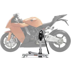 Zentralständer EVOLIFT® für KTM 1190 RC8 08-15 Shadow Edition (Grundfarbe: Grau) Ohne Ohne Ohne Mit Werbeschild