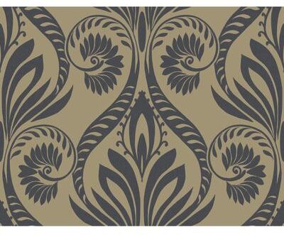 Seabrook Designs Bonaire Damask Unpasted Wallpaper