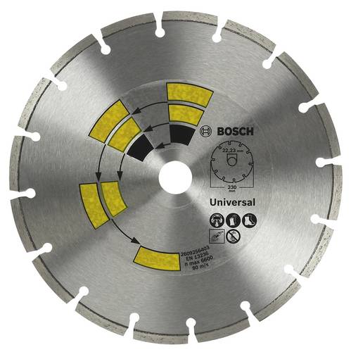 Bosch Accessories 2609256401 Diamanttrennscheibe Durchmesser 125mm 1St.