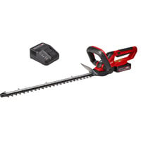 Power X-Change Akku-Heckenschere GC-CH 1855/1 Li Kit, 18Volt rot/schwarz, Li-Ionen Akku 2,5Ah