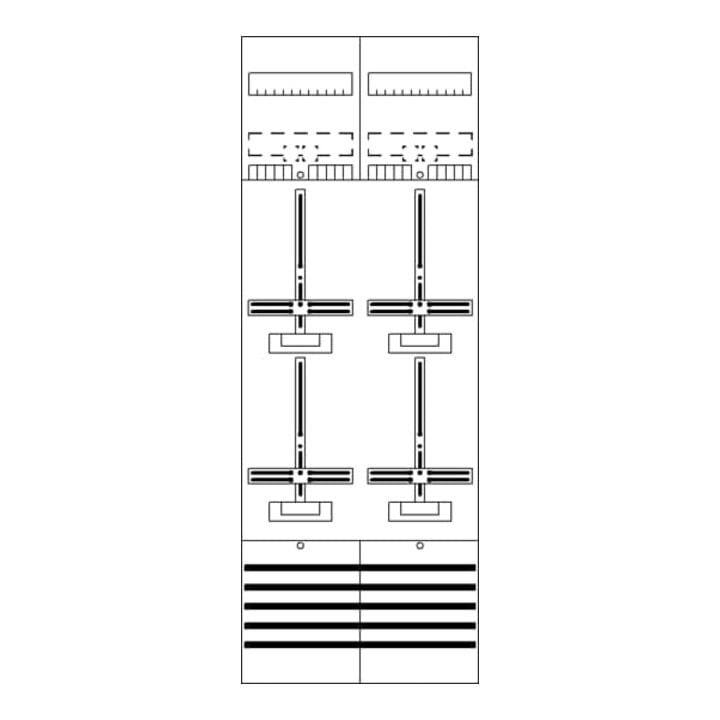 Striebel&John Zählerfeld 9RE 4Z vorverdrahtet DF29B4 ; STRIEBEL & JOHN (2CPX054089R9999)