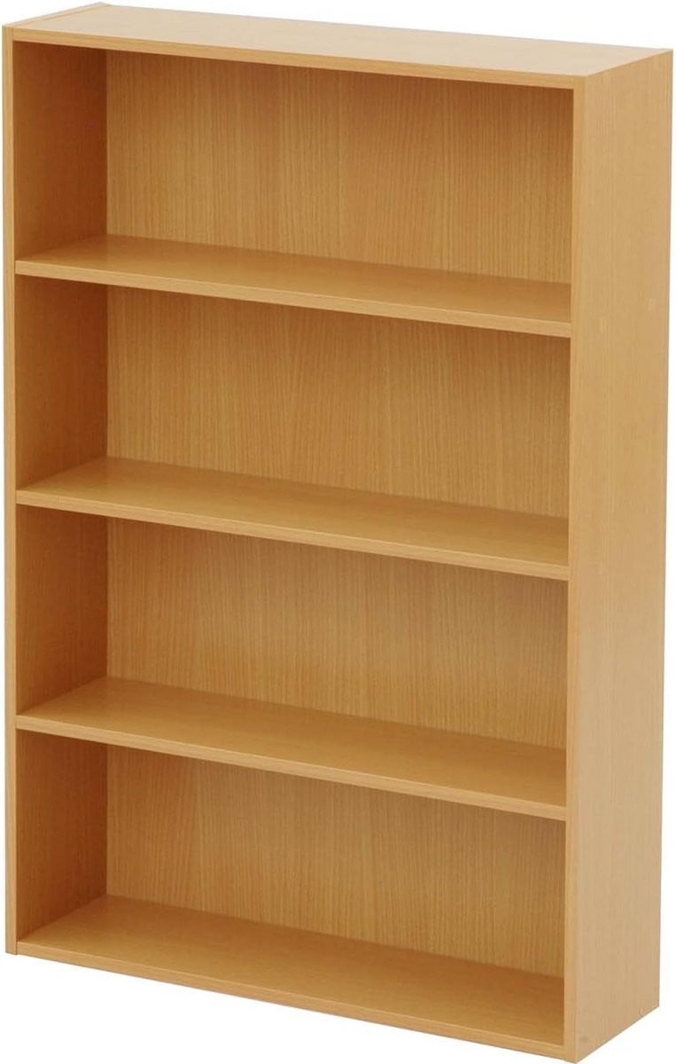 Natuurlijke Houten Boekenplank voor Volwassenen
