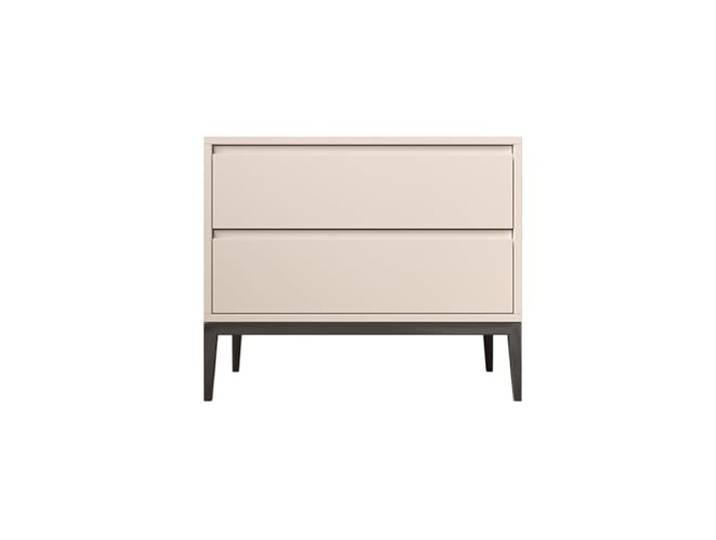 YANG11FAN Vielseitig Schlafzimmer Home Nordic Aufbewahrungsseite Nachttisch aus massivem Holz im minimalistischen Creme-Stil(Beige)